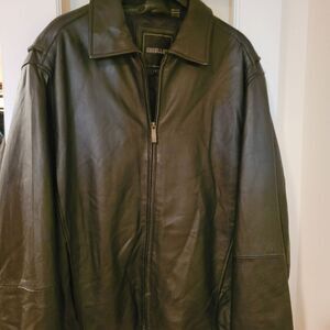 Excelled Mens Large Leather Jacket